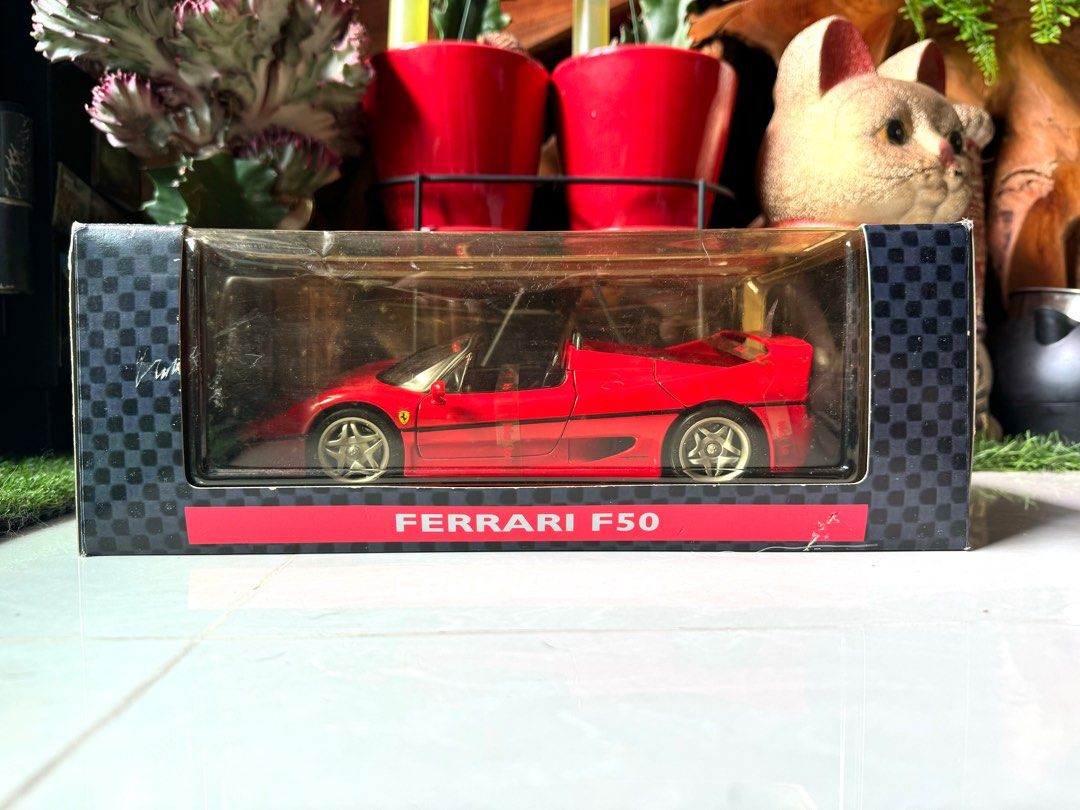 Brand New 1995 Vintage Ferrari F50 SHELL Collezione Diecast Model