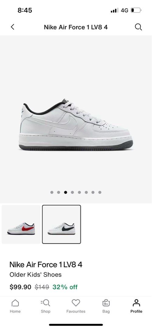 Nike 1y size shop