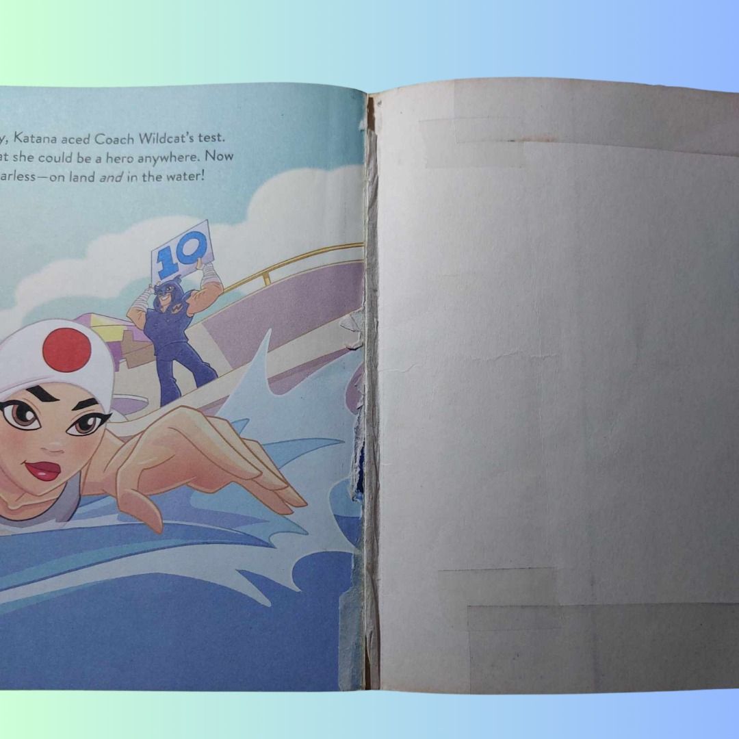 Childrens book DC Superhero Girls The Big Splash, Hobbies & Toys, Books ...