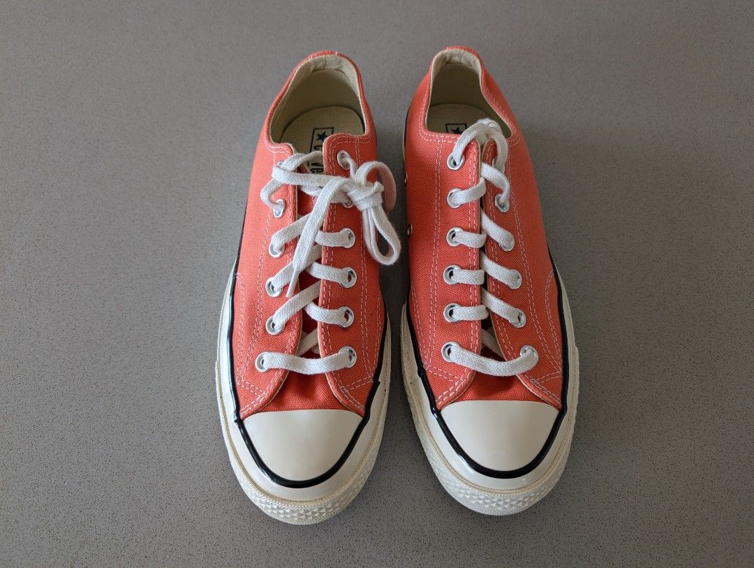 Converse Orange Chuck Taylor 70 s Low Carousell