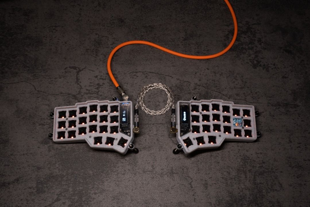 [Built] Corne v3 Custom Wired Split Ergonomic Keyboard QMK VIAL