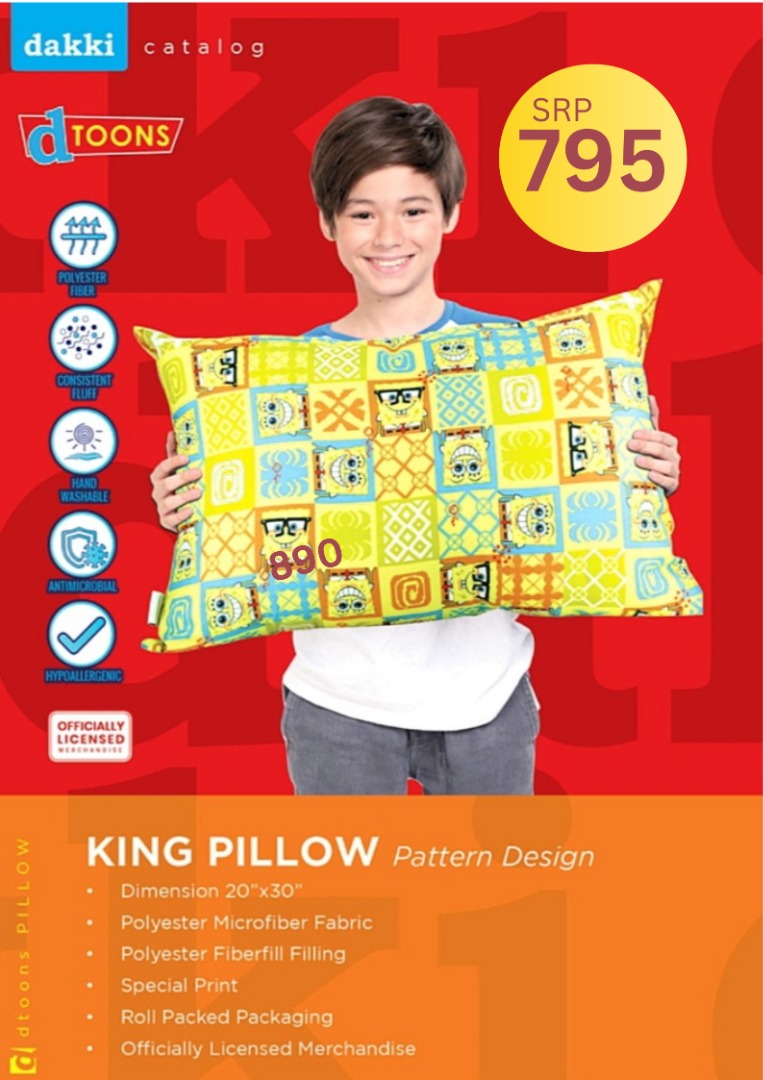 DAKKI King Pillow Pattern Design 20 x30 Special Print Furniture Home Living Home Decor Cushions Throws on Carousell