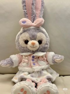 Original Disney Stella Lou Valentine's Ver. Cute Kawaii Purple Bunny ...