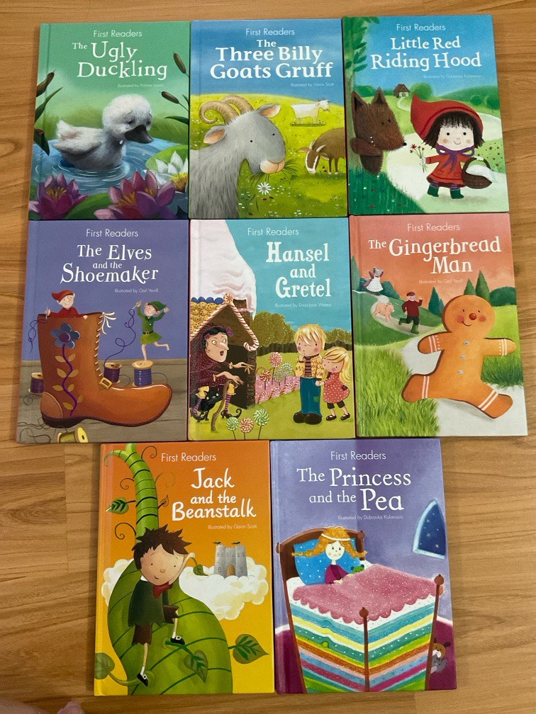First Readers story 8 books, Hobbies & Toys, Books & Magazines ...