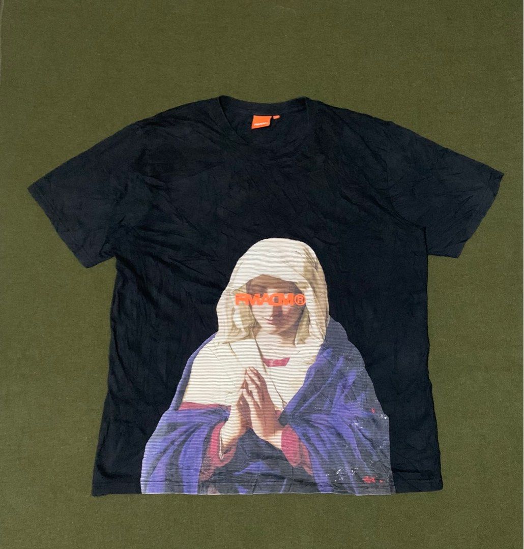 FMACM Virgin Mary Tshirt x Givenchy x Supreme Men s Fashion Tops Sets Tshirts Polo Shirts on Carousell