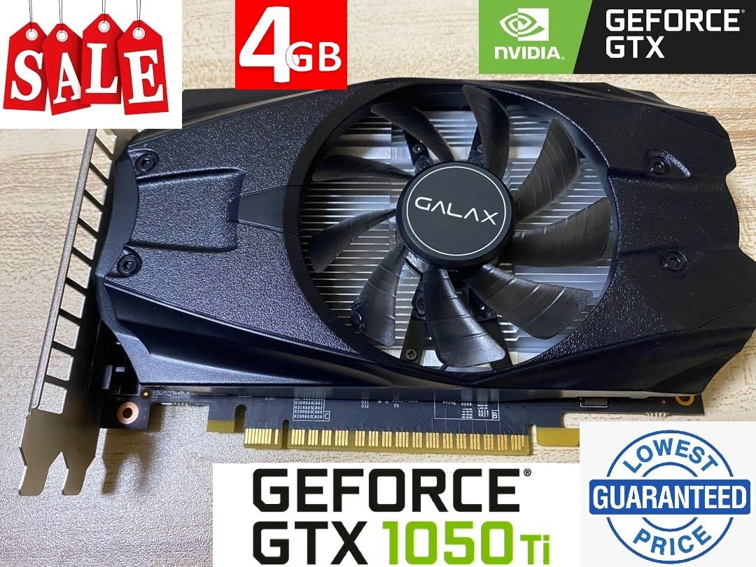 GALAX GTX 1050 ti GTX1050ti OC Edition 4GB GDDR5 Video Card Graphic Card No 6 pins Valorant