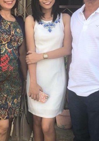 White graduation dress forever 21 on sale