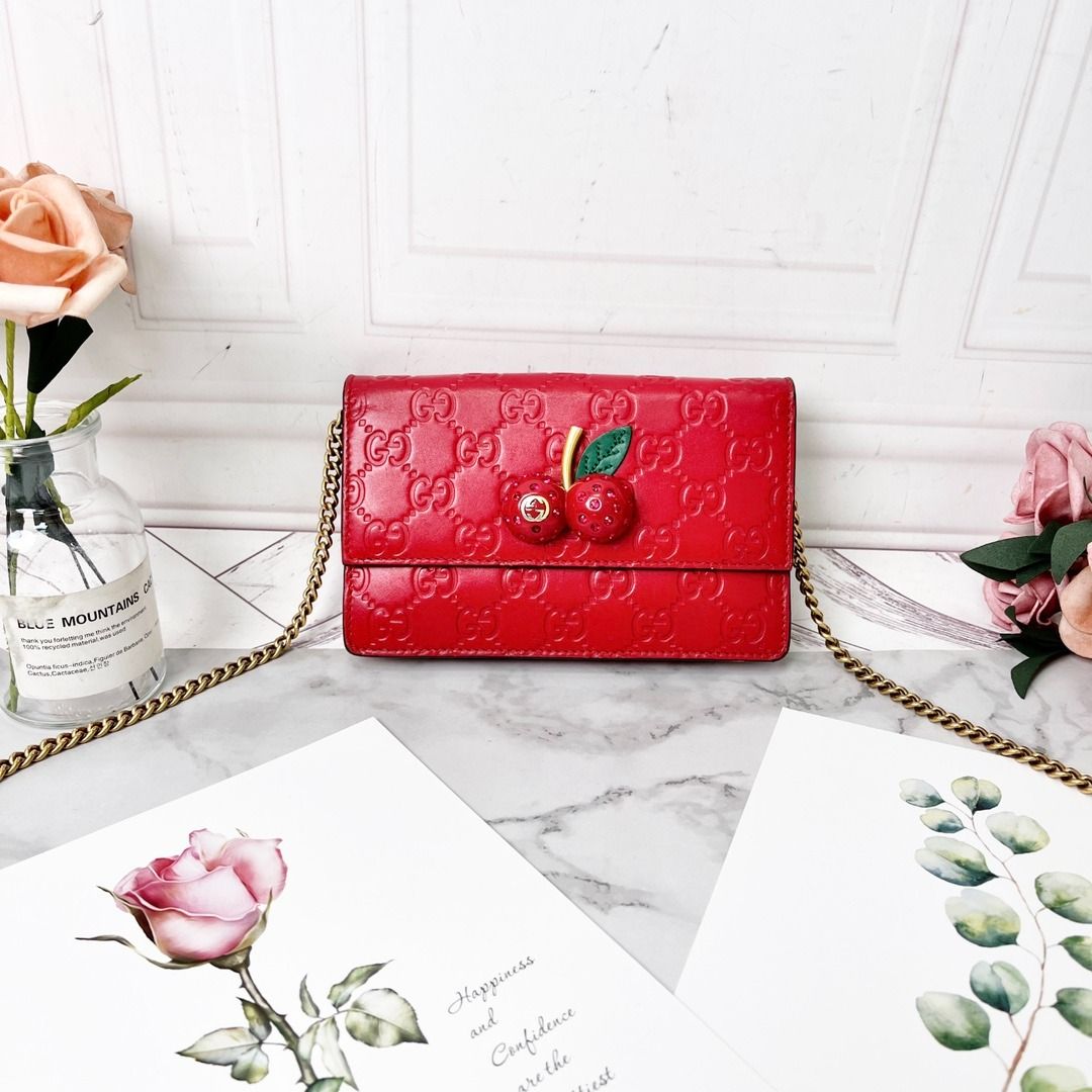 Gucci cherry mini bag discount