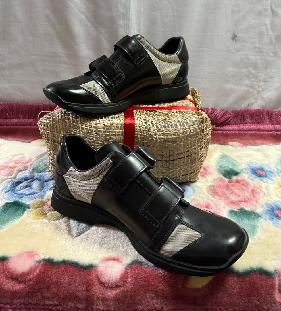 GUCCI Velcro Derby Shoes Size 38