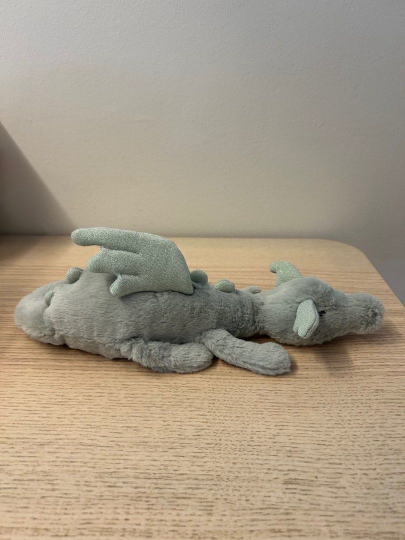 [IN STOCK] BNWT Jellycat dragon all colours and sizes - snow dragon ...