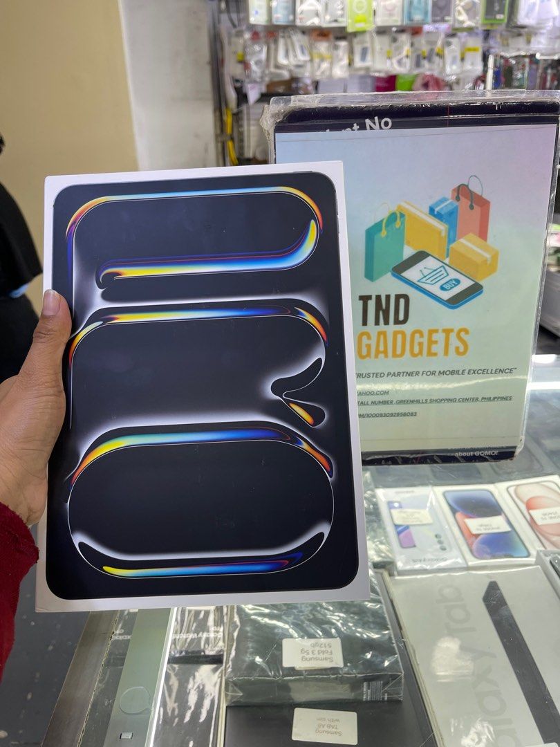 IPad Pro m4 11 inch 256gb wifi (Category: iPad) located in Pasig City. Submitted by melissaomb01623 (Listing ID 1323748812, Image 2). Description: IPad Pro m4 11 inch 256gb wifi Brand new 1 year warranty 📌pick up store in greenhills shopping center 📌we do cod in metro manila and near provinces just add sf only 📌we ship nationwide via LBC 📌we accept swap/trade in 📌we accept credit card installment 📌we accept ggives 📌we accept billease insta
