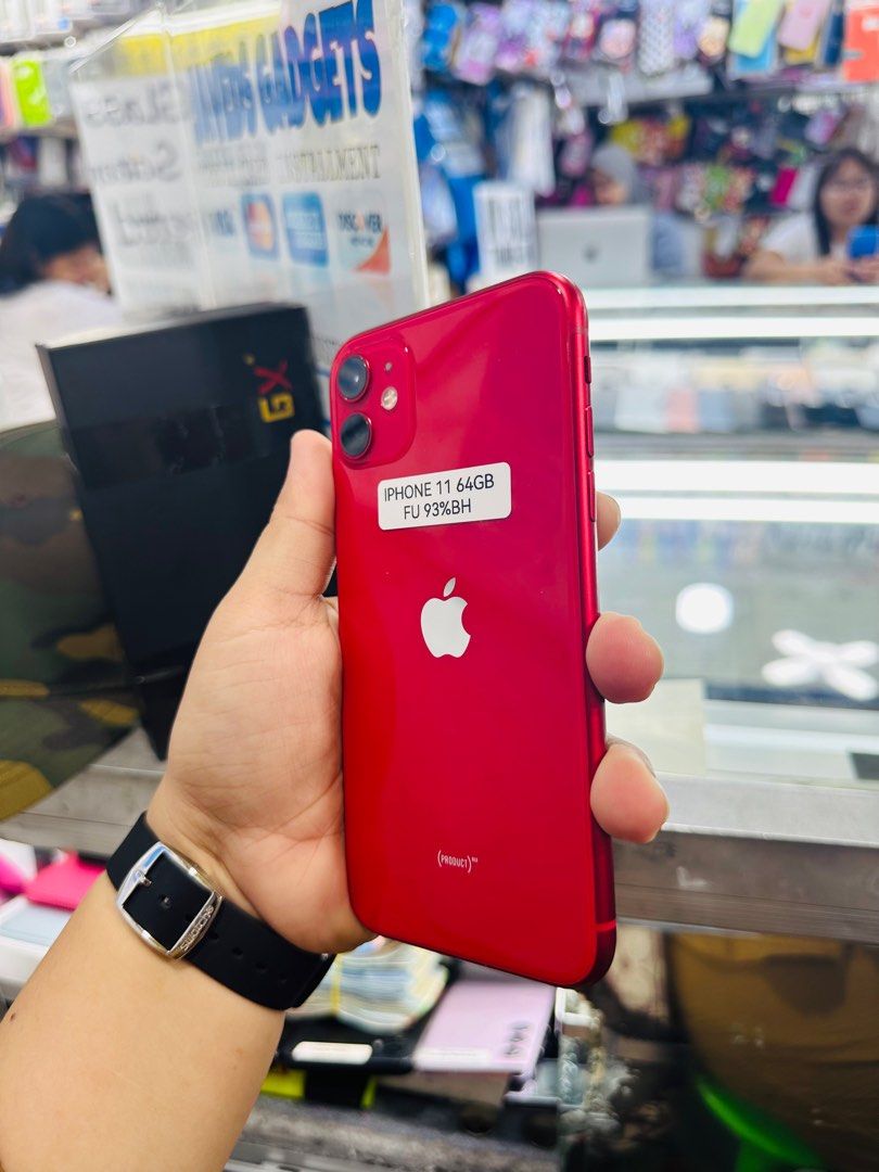 Iphone 11 64gb 93% batt FU (Category: iPhone 11 Series) located in San Juan City. Submitted by javedsgadgetshop (Listing ID 1323762729, Image 2). Description: OPEN FOR INSTALLMENT VIA CREDIT CARD/GGIVES/SPAY/BILLEASE & SWAP/TRADE-IN! BUY AND SELL! Quick Specs : Iphone 11 •64gb •NTC Variant •93% batt health •Factory Unlock •95% Smoothness •No hidden issue | No Repaired •100% Authentic | Not Refurbished •w/ OEM Charger & store warranty ❣️ - serial 