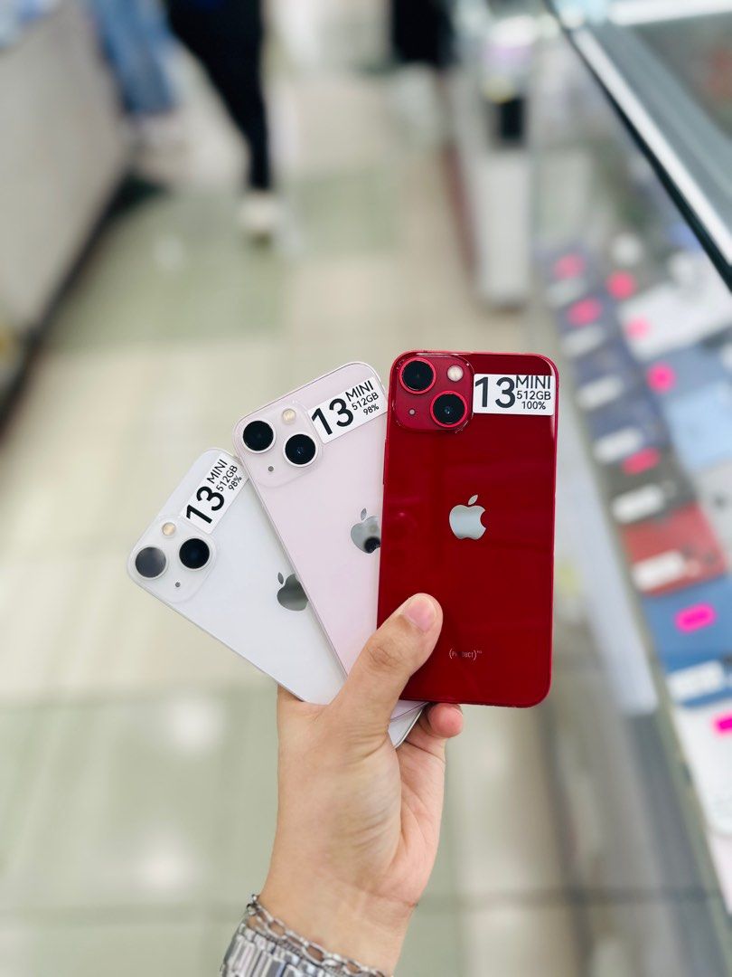 Iphone 13 Mini 512Gb 98BH NO ISSUES OPENLINE (Category: iPhone 13 Series) located in San Juan City. Submitted by saabangadgetshop (Listing ID 1323813686, Image 1). Description: Onhand | Pre-owned iPhone 13 Mini 512GB 98% Battery Health OPENLINE NO HIDDEN ISSUES NO HISTORY OF REPAIR 99%Smooth TEST TO SAWA RESET ALL YOU WANT NOT REFURBISHED AUTHENTIC PHONE ALL WORKING Mode of Payment : ⬇️ ▪️Cash ▪️Bank Transfer ▪️Gcash 📍Installment available here 