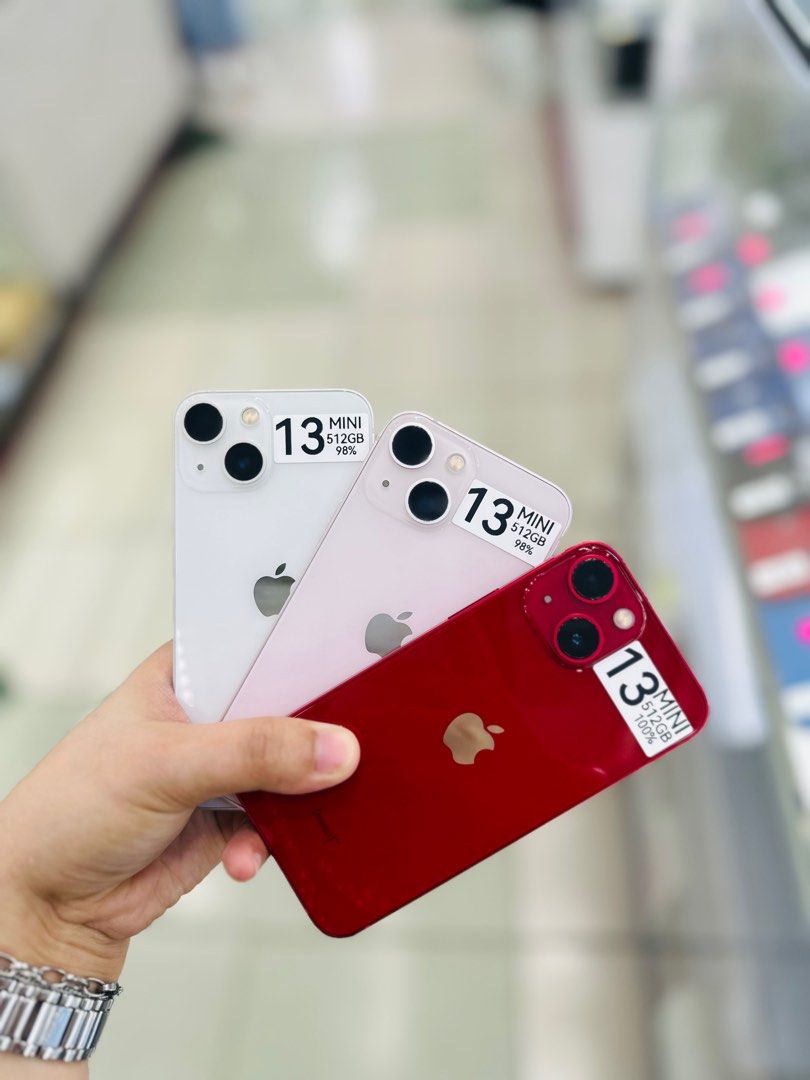 Iphone 13 Mini 512Gb 98BH NO ISSUES OPENLINE (Category: iPhone 13 Series) located in San Juan City. Submitted by saabangadgetshop (Listing ID 1323813686, Image 2). Description: Onhand | Pre-owned iPhone 13 Mini 512GB 98% Battery Health OPENLINE NO HIDDEN ISSUES NO HISTORY OF REPAIR 99%Smooth TEST TO SAWA RESET ALL YOU WANT NOT REFURBISHED AUTHENTIC PHONE ALL WORKING Mode of Payment : ⬇️ ▪️Cash ▪️Bank Transfer ▪️Gcash 📍Installment available here 
