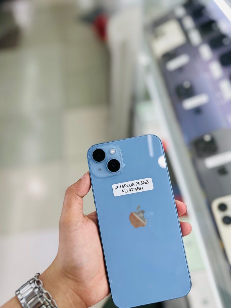 Iphone 14 Plus 256GB 97BH NO ISSUES Openline (Category: iPhone 14 Series) located in Pasig City. Submitted by najihahtelecomshop2018 (Listing ID 1323790296, Image 2). Description: OPEN FOR SWAP/SELLING: (INSTALLMENT THRU CREDITCARD/GGIVES/SPAYLATER) 🔸WE BUY AND SELL ANY KINDS OF GADGETS ( Pass sa Old Model ) 🔸 ‼️TAKENOTE: PASS SA MGA SCAMMERS | THIRD PARTY )‼️ Quick Specs: ⤵️ (ONHAND) iPhone 14 Plus 256GB ( other GB are also available) 97% Batt