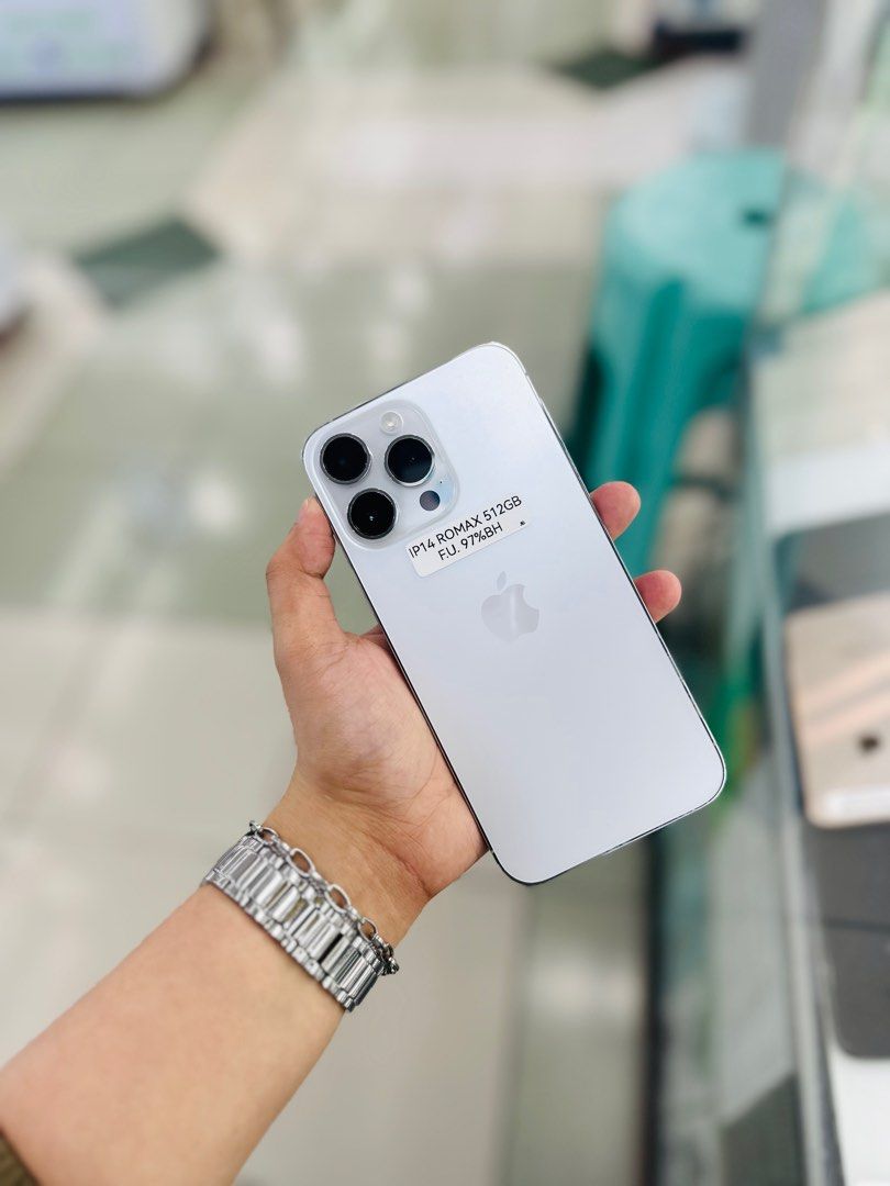 Iphone 14 Promax 512Gb us variant openline 97BH (Category: iPhone 14 Series) located in Pasig City. Submitted by najihahtelecomshop2018 (Listing ID 1323790846, Image 1). Description: OPEN FOR SWAP/SELLING: (INSTALLMENT THRU CREDITCARD/GGIVES/SPAYLATER) 🔸WE BUY AND SELL ANY KINDS OF GADGETS ( Pass sa Old Model ) 🔸 ‼️TAKENOTE: PASS SA MGA SCAMMERS | THIRD PARTY )‼️ Quick Specs: ⤵️ (ONHAND) iPhone 14 Promax 512Gb ( other GB are also available) US 