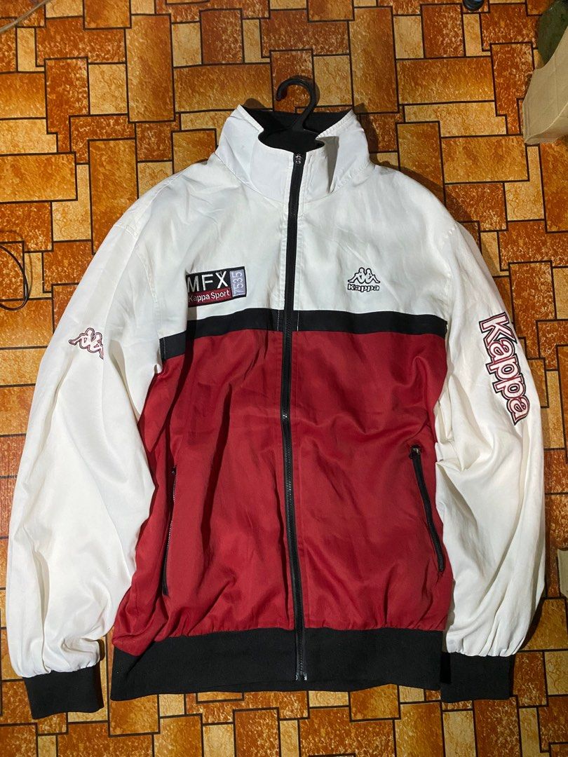 Kappa Winbreaker jacket (Category: Coats, Jackets and Outerwear) located in Quezon City. Submitted by stringart_mflor (Listing ID 1323736955, Image 1). Description: Kappa Jacket. MFX 7535 .