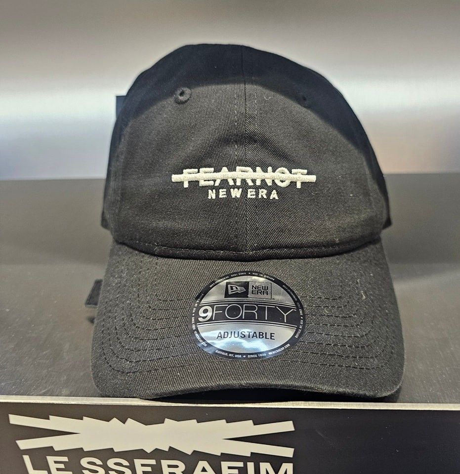 NEW ERA x LE SSERAFIM Metal Ball Cap 9FORTY Black Graphite Authentic Japan  JP D | eBay