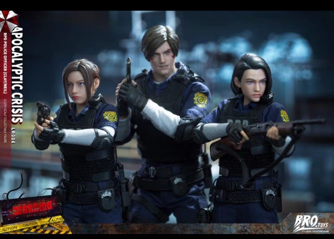 生化危機Limtoys 1/12 豪華版leon s. kennedy 里昂·史葛·甘乃迪+