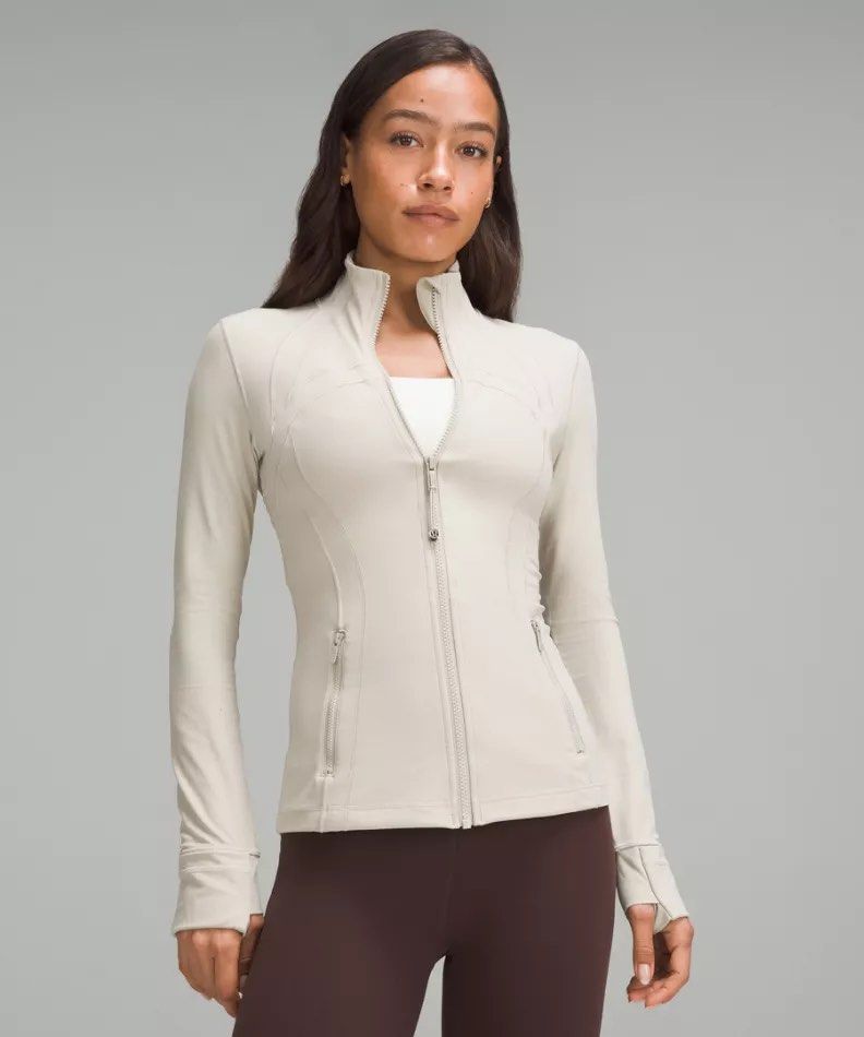 Lululemon Define Jacket Nulu Full Length in Mojave Tan, Women's