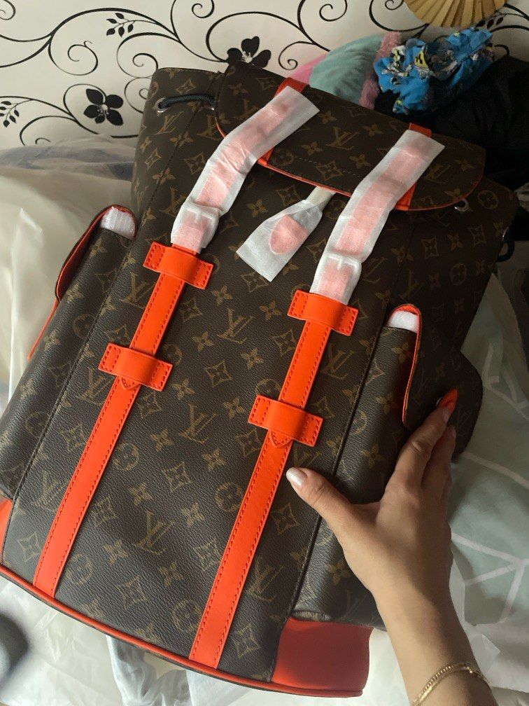 LV christopher backpack Men s Fashion Bags Backpacks on Carousell