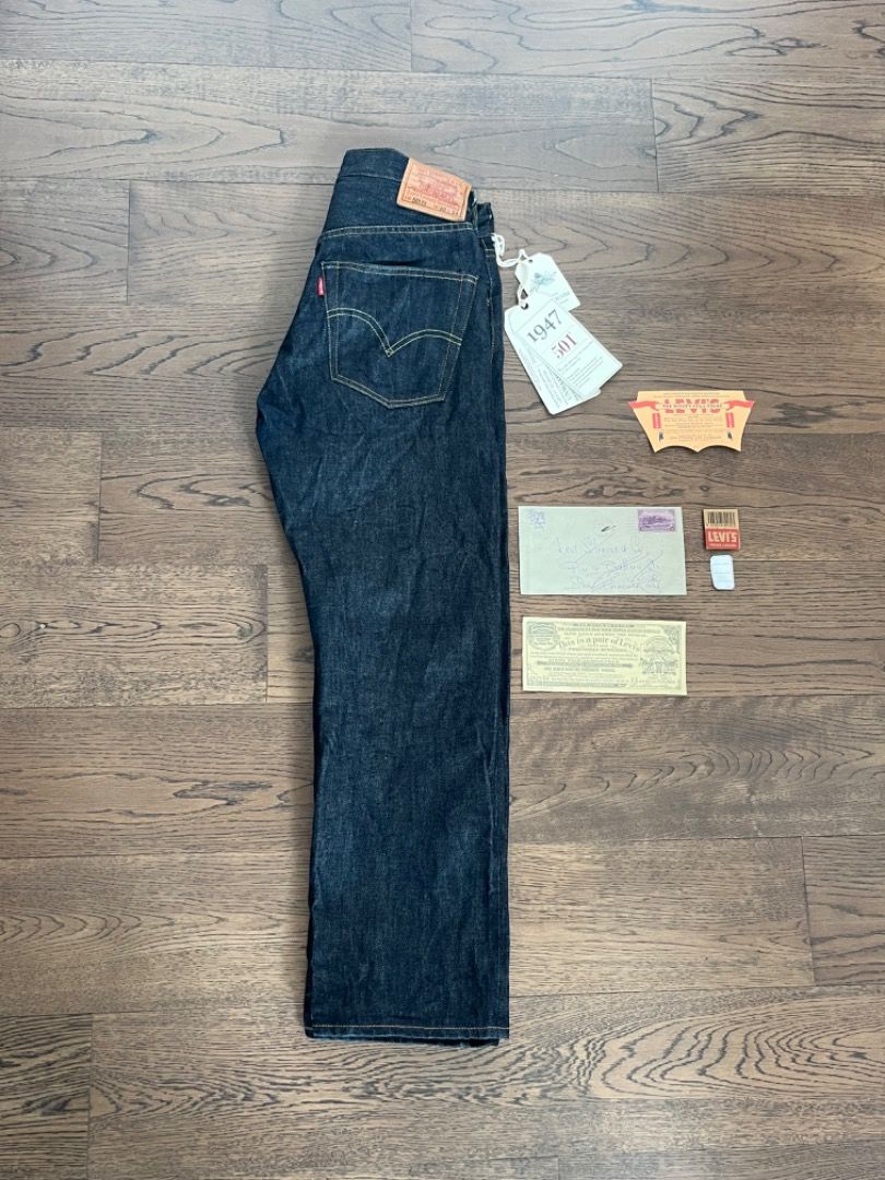 LVC1947 新品 Levi's W30 L34 1947 501® Original Fit Men's Jeans - Dark Wash | Levi's® US