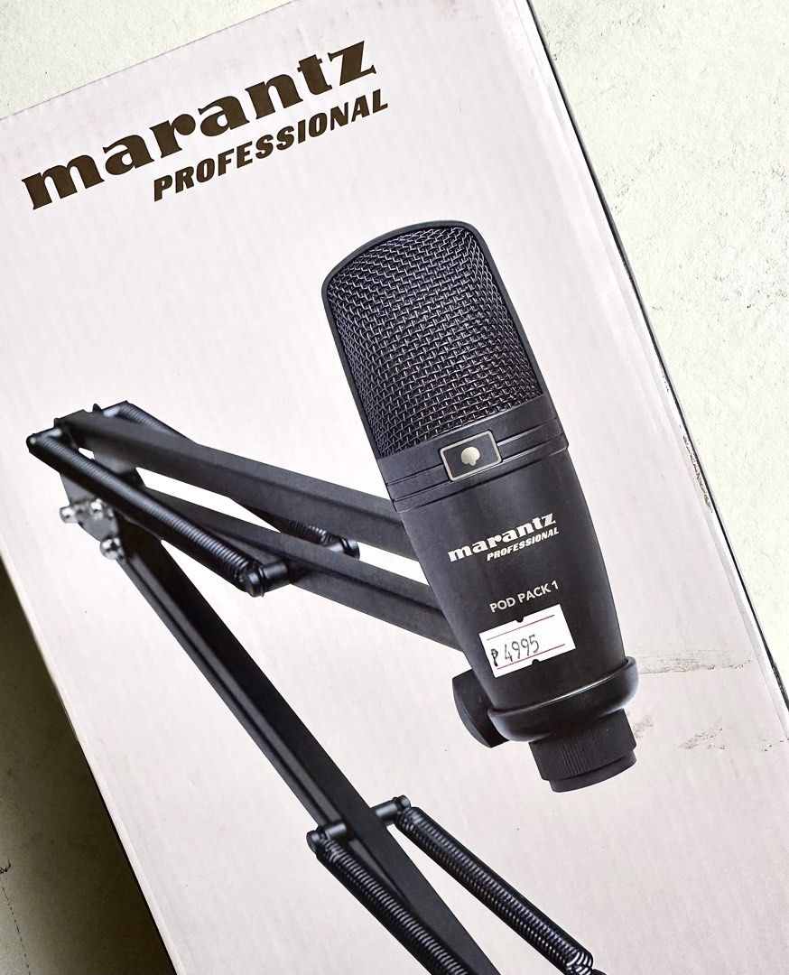 Marantz Pod Pack 1 for Pod Cast (Category: Other Gadgets) located in Baguio. Submitted by normalbusinessman (Listing ID 1323826592, Image 1). Description: Brandnew Complete Displayed Only Never Used SRP : P5000.