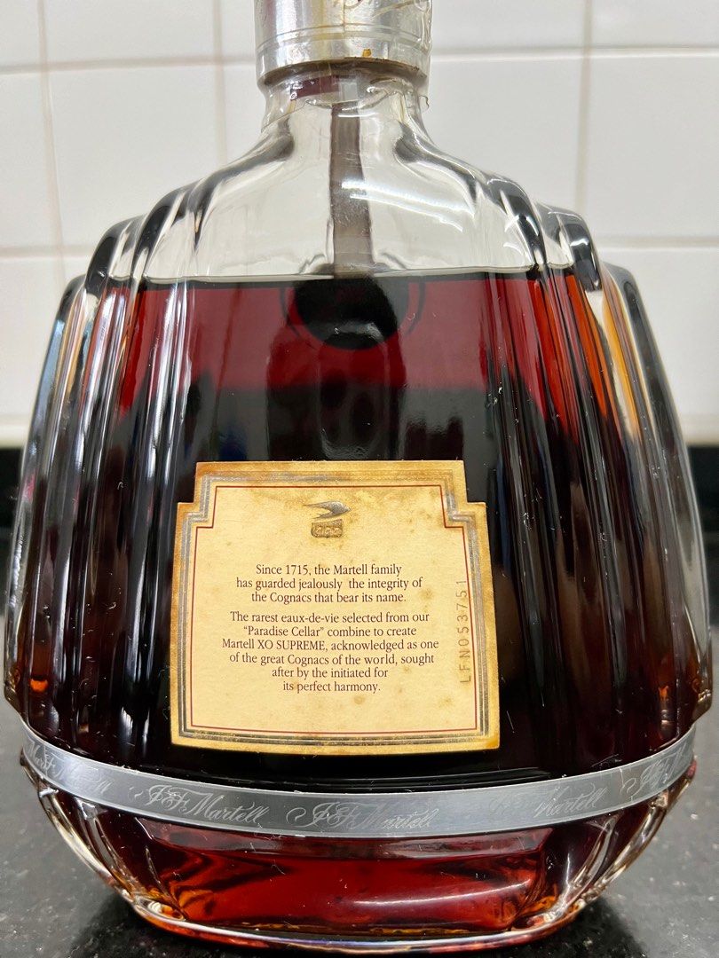 Martell Cognac XO Supreme, Food & Drinks, Alcoholic Martell Cognac XO Supreme, Food & Drinks, Alcoholic