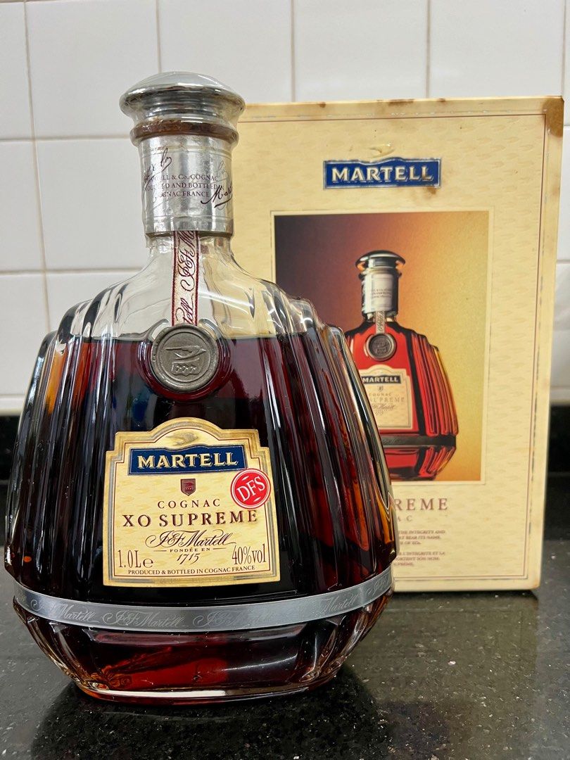 Martell Cognac XO Supreme, Food & Drinks, Alcoholic Martell Cognac XO Supreme, Food & Drinks, Alcoholic