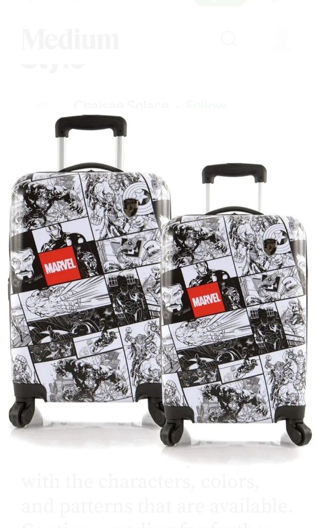 Marvel cabin size luggage