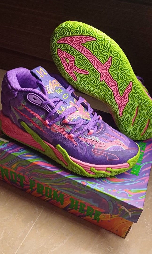 MB.03 Toxic basketball shoes puma nike under armour adidas lamelo kyrie lebron ja morant curry