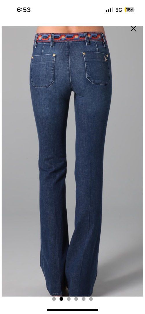 Mih marrakesh kick flare jeans clearance