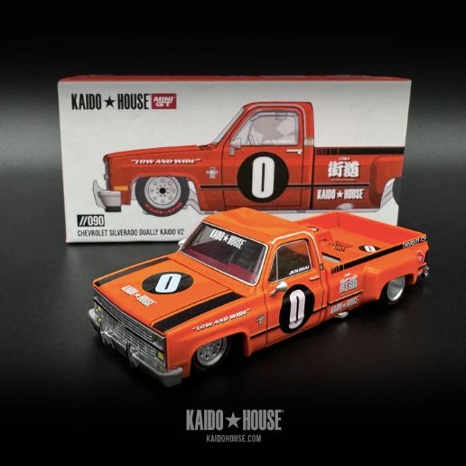 MINIGT 街道ハウス　CHEVY SILVERADO　チェイス MINIGT 街道ハウス CHEVY SILVERADO チェイス Chase! Kaido
