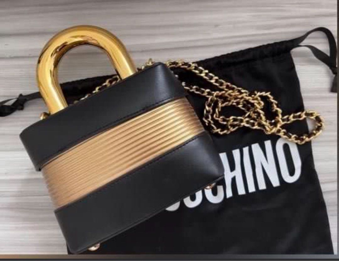Moschino lock bag store