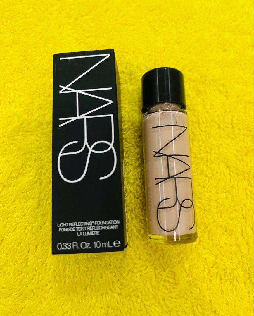 NARS LIGHT REFLECTING FOUNDATION (Category: Makeup) located in Manila. Submitted by luxeclassyshop (Listing ID 1323728050, Image 1). Description: NARS LIGHT REFLECTING FOUNDATION SHADE MONT BLANC 10ML ONLY NO PUMP WHAT YOU SEE WHAT YOU GET ORIGINAL .