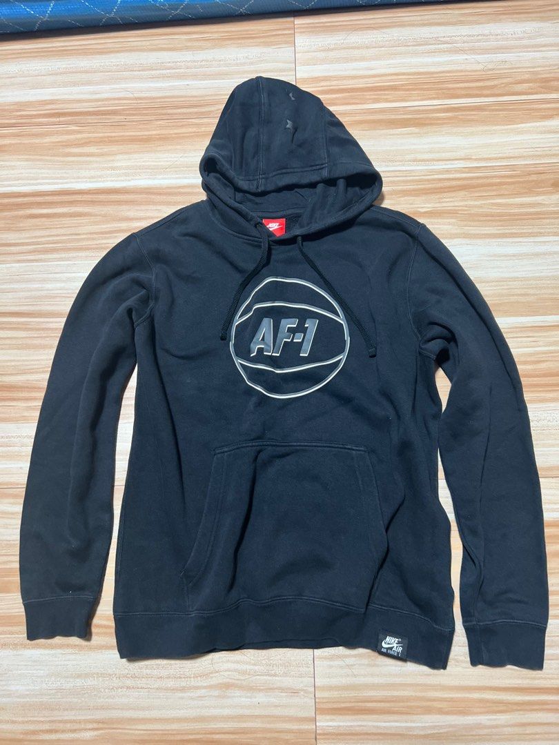 nike air force 1 hoodie black