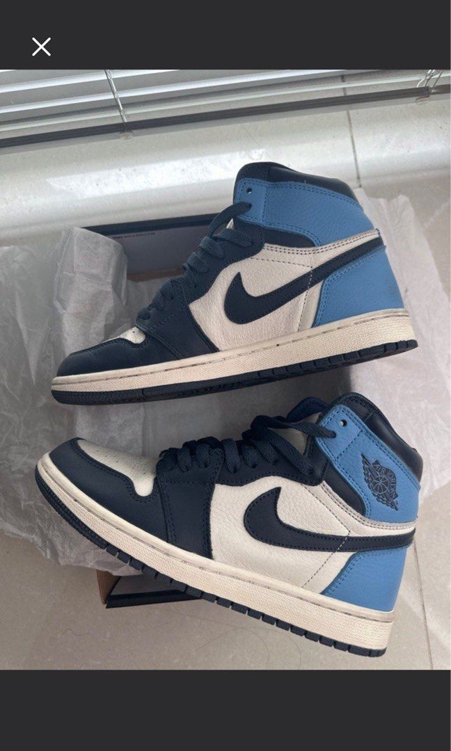 Sepatu Nike Air Jordan Nike Jordan Obsidian Air Jordan High Obsidian  University Blue (GS)