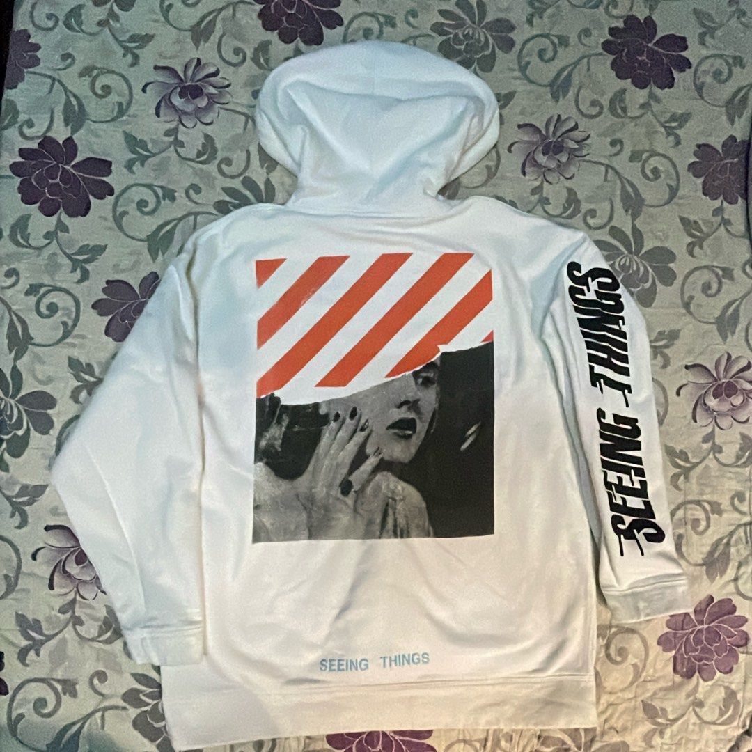 Off white hoodie marilyn monroe discount