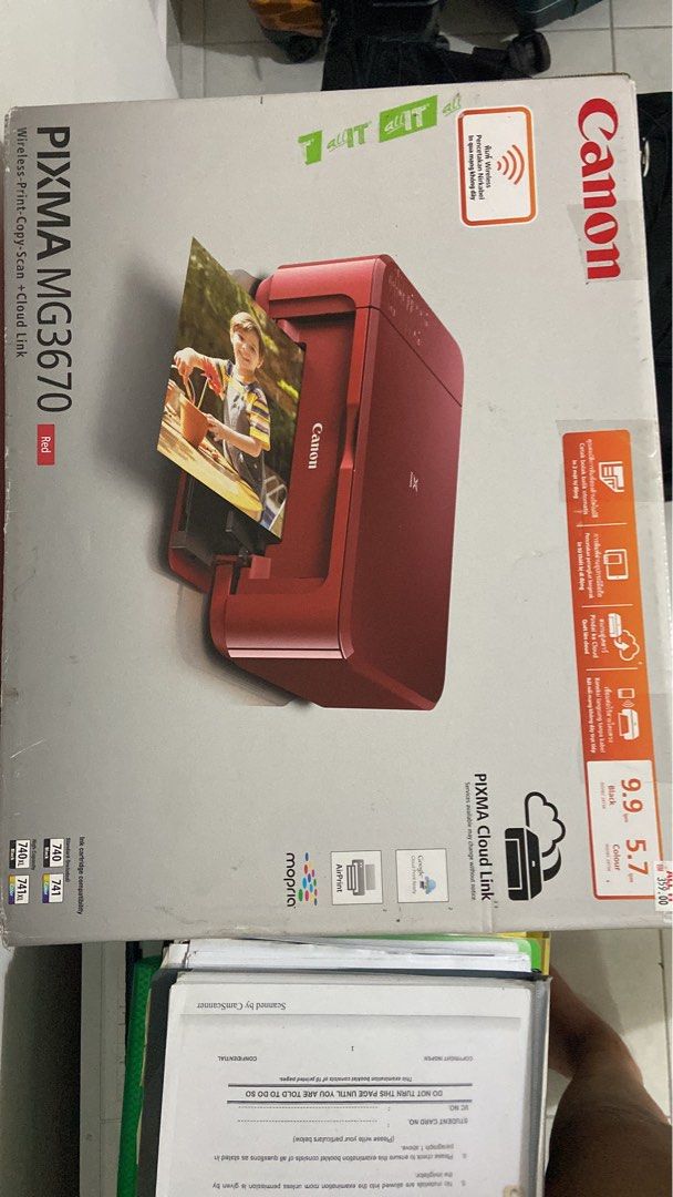 Printer (Category: Printers, Scanners & Copiers) located in Kuala Lumpur. Submitted by deela69 (Listing ID 1323649801, Image 3). Description: Seldom use. Only refill 2 times.