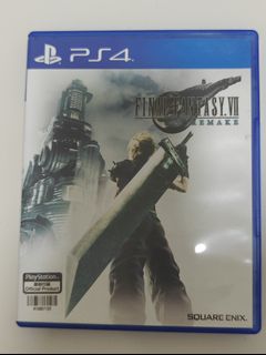 Final Fantasy 7 Remake (PS4), Video Gaming, Video Games, PlayStation on ...