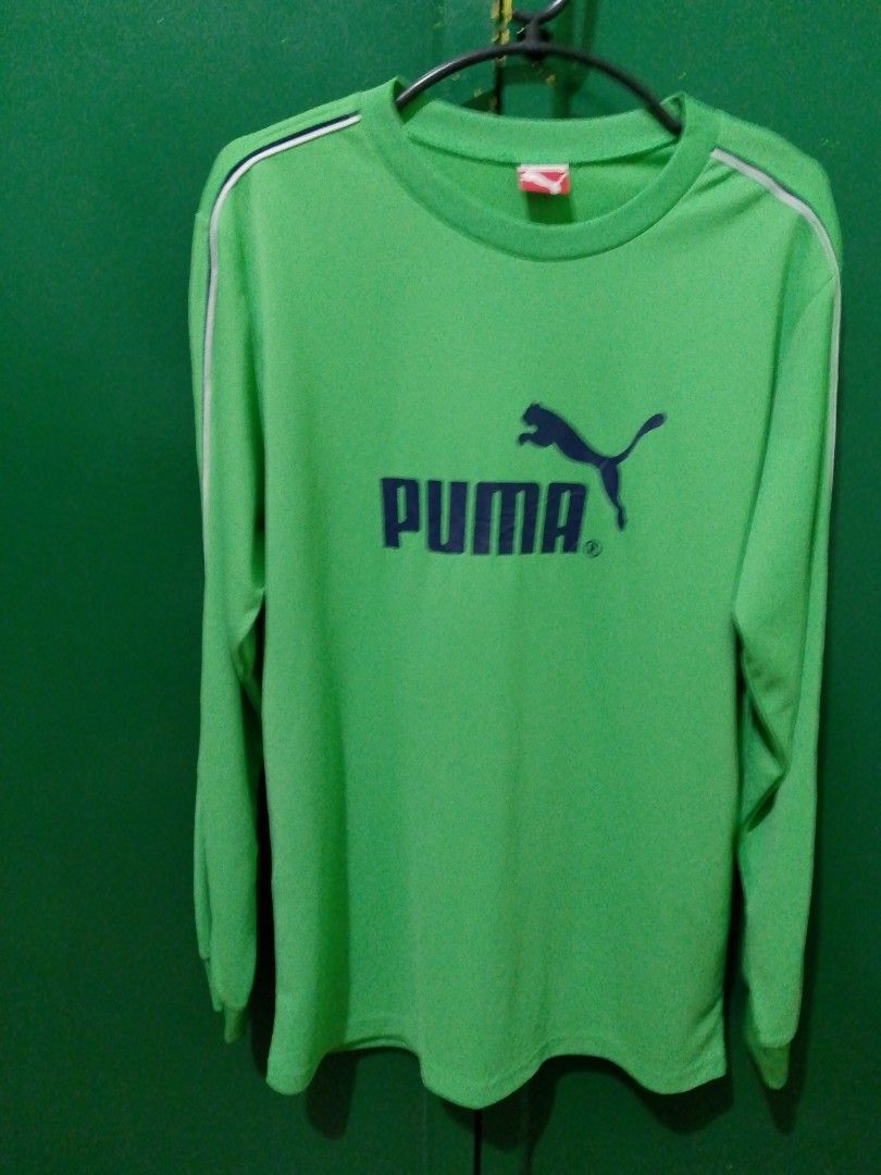Puma green sweater hot sale