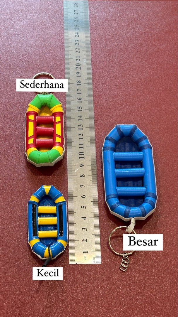 Key Ring Raft Kids Raft Keychains handmade, Hobbies & Toys, Stationery & Craft, Handmade ...