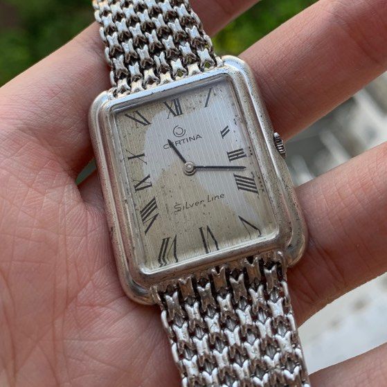Rare Certina SilverLine unpolished Men s Fashion Watches Accessories Watches on Carousell