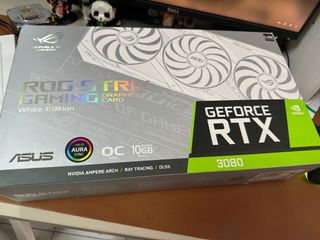 ASUS ROG-STRIX-RTX3080-O10G-WHITE-V2 美品（ASUS 〔中古