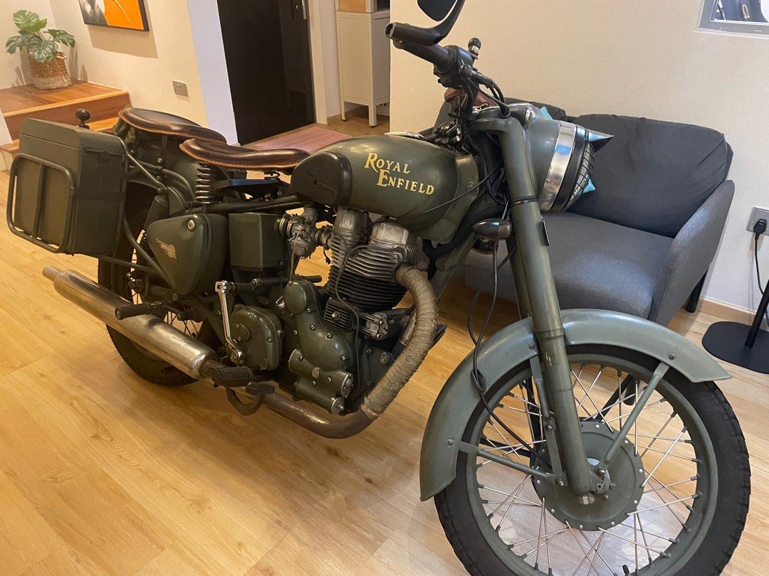 Royal Enfield Bullet 500 Iron Barrel Motorcycles Motorcycles for Sale Class 2 on Carousell