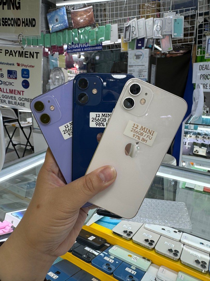 Rush / iPhone 12 Mini 256GB Factory Unlocked No Issue (Category: iPhone 12 Series) located in Pasig City. Submitted by fairgadgetshop (Listing ID 1323779101, Image 1). Description: Buy/Sell/Trade/Swap Legit Seller w/ Physical Store Mabilis Kausap Installment via Credit Card, GGives, Gcredit, SPaylater and Billease with additional interest We accepting Brandnew or Secondhand iPhone 12 Mini 256GB Factory Unlocked 90-99% Batthealth No Issue with War
