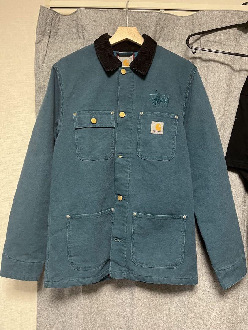 stussy carhartt chore coat Mサイズカーハートダブリュー