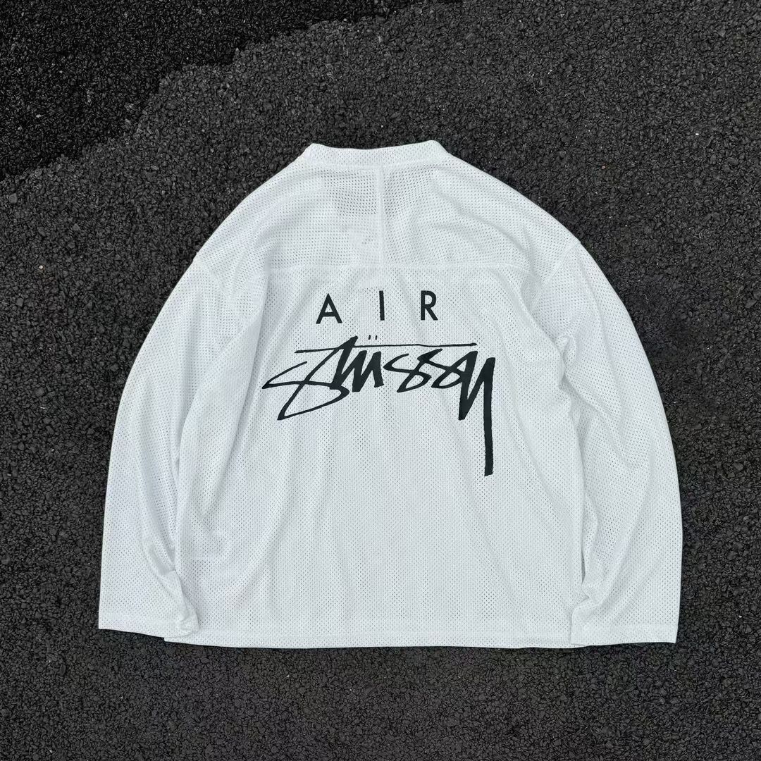 STUSSY & NIKE DRI FIT メッシュジャージ XL