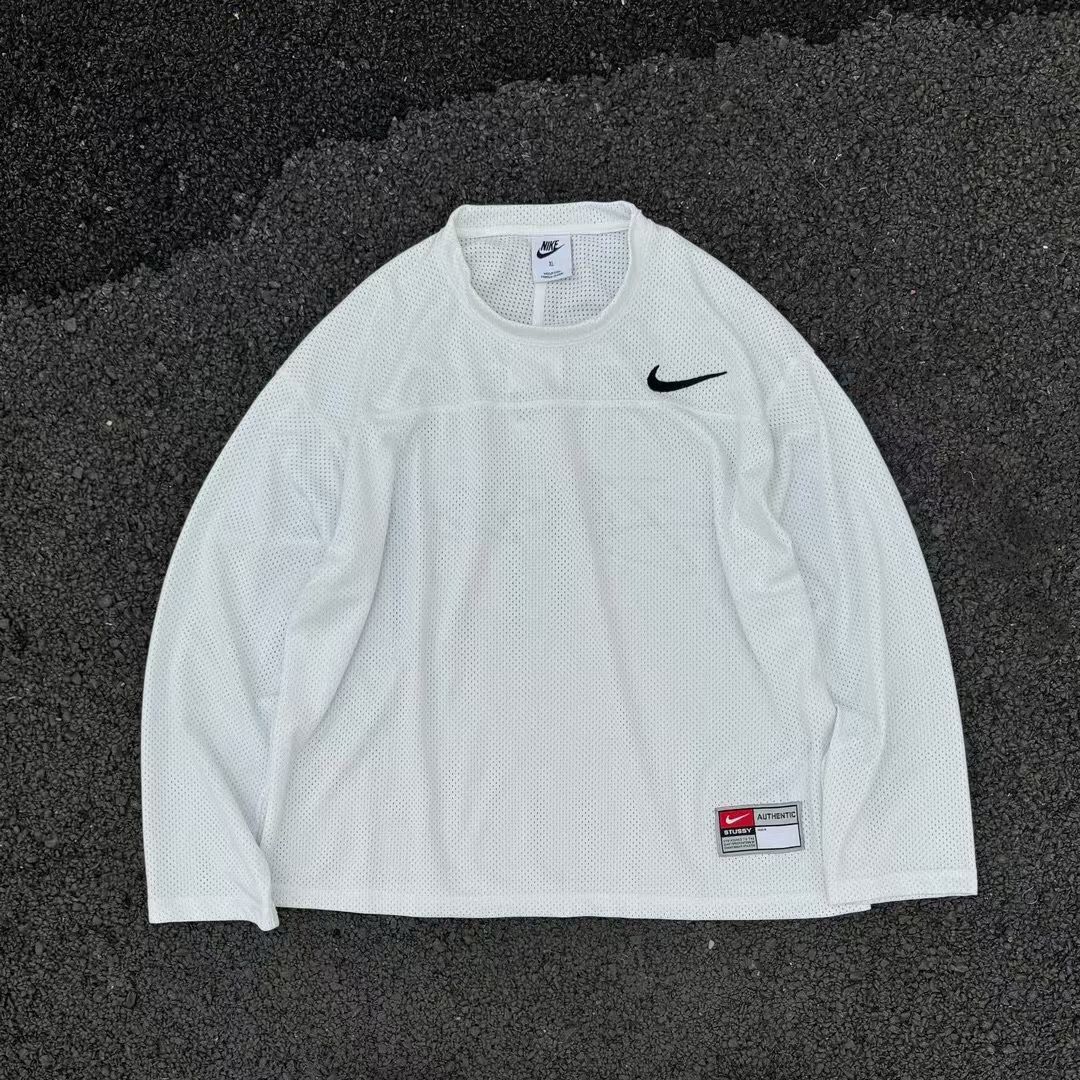 STUSSY & NIKE DRI FIT メッシュジャージ XL