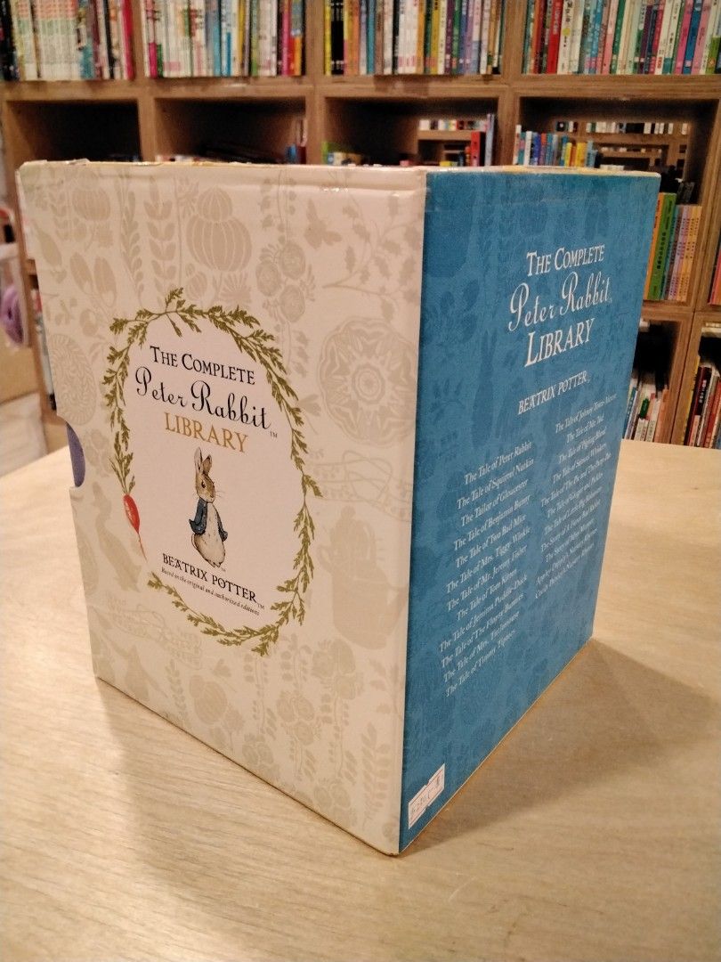 The Complete PETER RABBIT library, 興趣及遊戲, 書本 & 文具, 兒童書籍 - Carousell